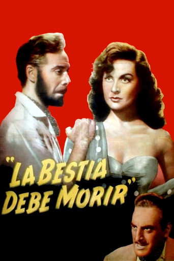 Póster de La bestia debe morir