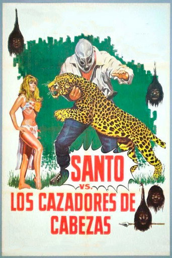Póster de Santo contra los cazadores de cabezas