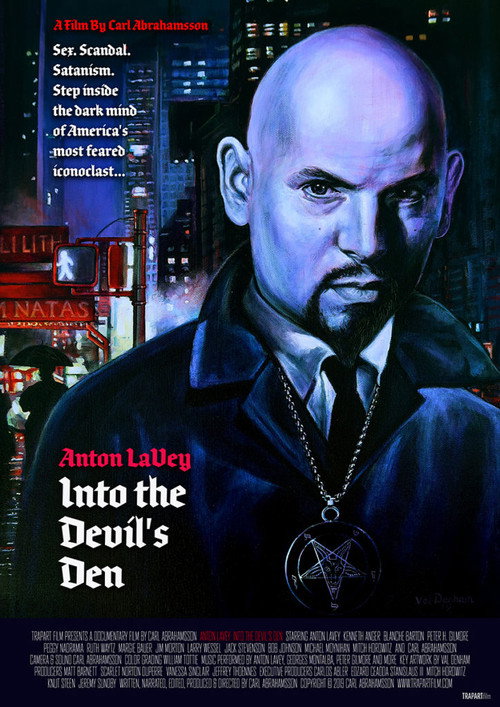 Póster de Anton LaVey: Into the Devil's Den