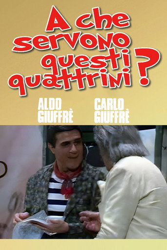 Póster de A che servono questi quattrini?