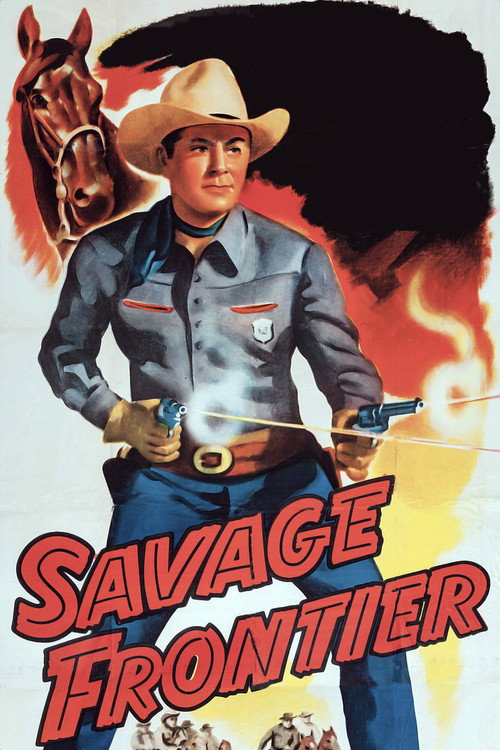 Póster de Savage Frontier
