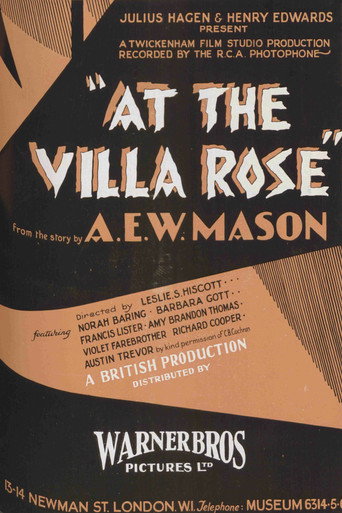 Póster de At the Villa Rose