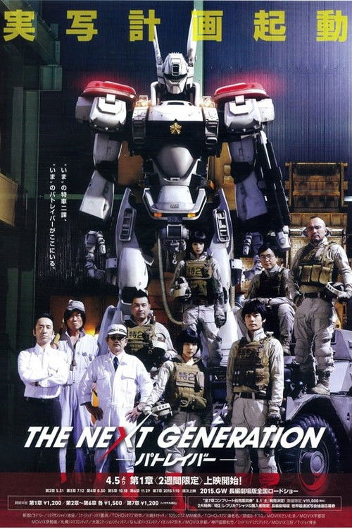 Póster de THE NEXT GENERATION パトレイバー 第1章