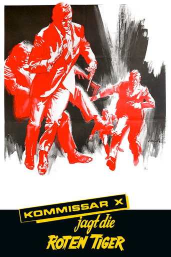 Póster de Kommissar X jagt die roten Tiger