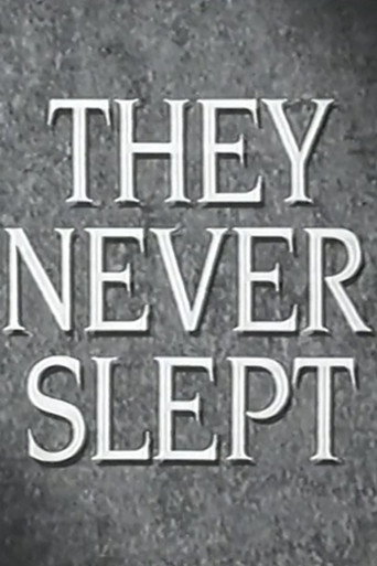 Póster de They Never Slept