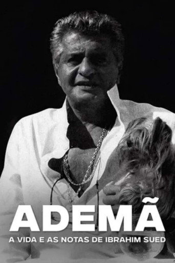 Póster de Ademã – A Vida e as Notas de Ibrahim Sued