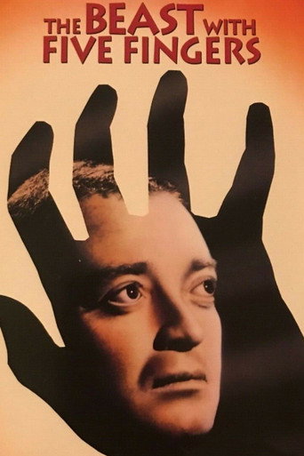 Póster de The Beast with Five Fingers
