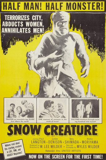 Póster de The Snow Creature