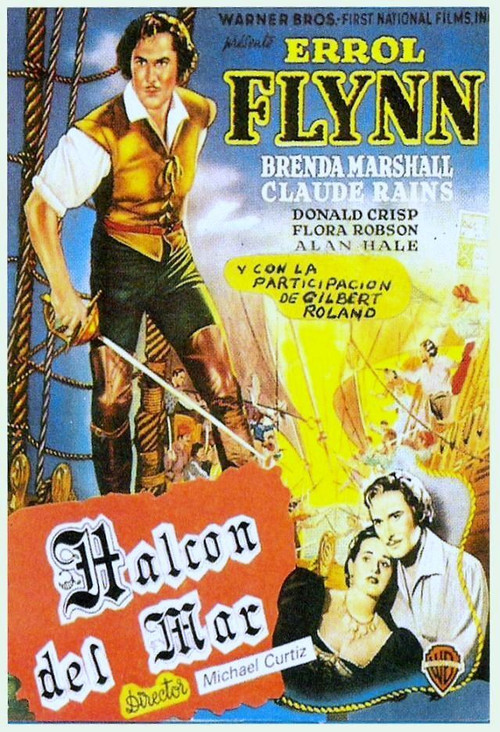 Póster de El halcón de los mares