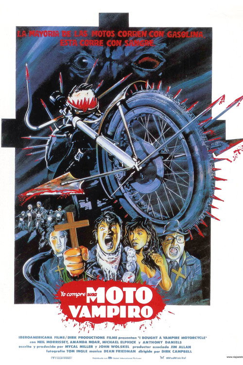 Póster de I Bought a Vampire Motorcycle