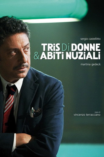 Póster de Tris di donne e abiti nuziali