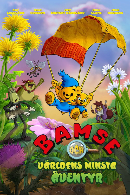Póster de Bamse och världens minsta äventyr