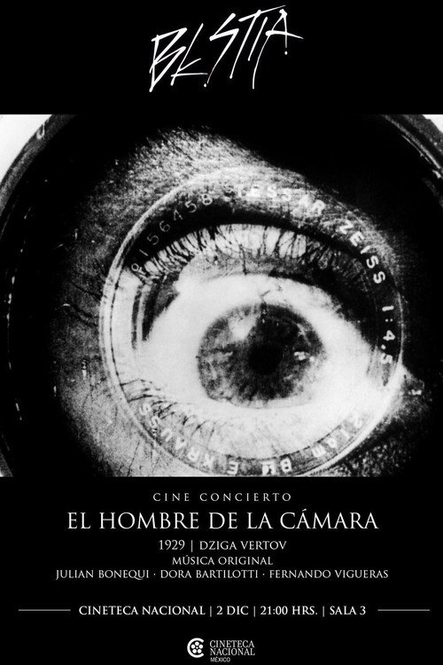 Póster de El hombre de la cámara