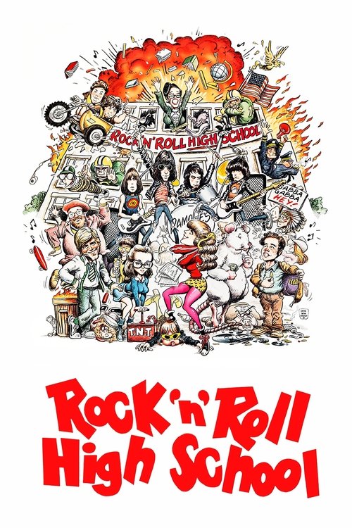 Póster de Rock 'n' Roll High School