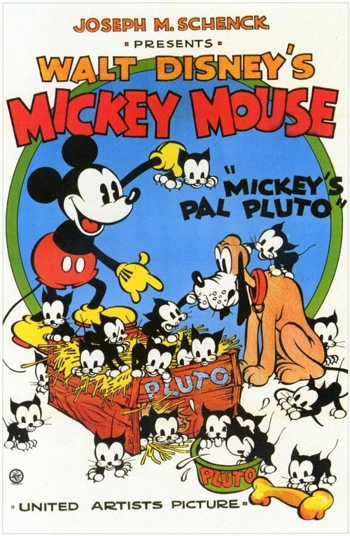 Póster de Mickey's Pal Pluto