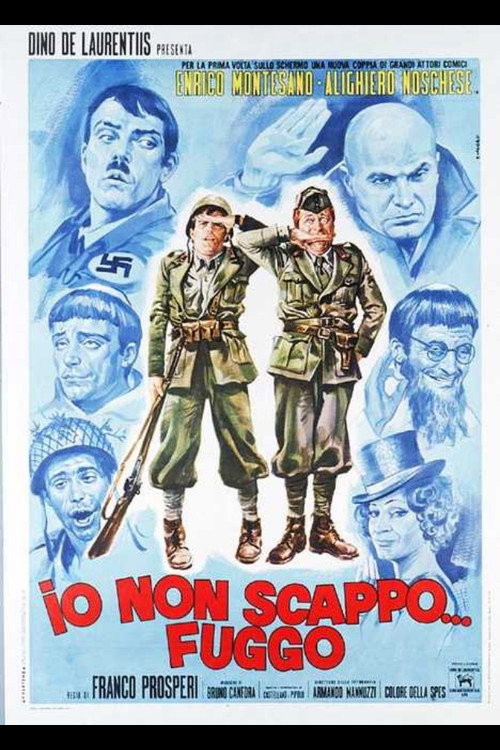 Póster de Io non scappo... fuggo