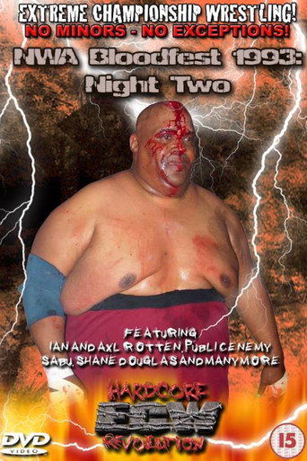 Póster de NWA Bloodfest • Night Two