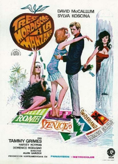 Póster de Three Bites of the Apple