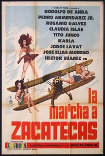 Póster de La marcha a Zacatecas