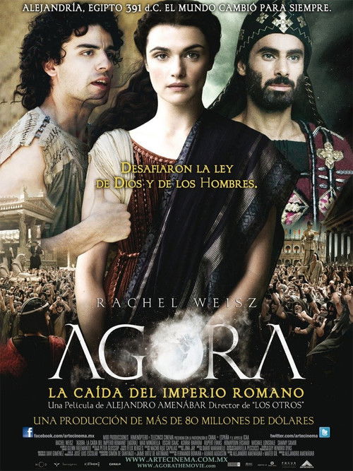Póster de Ágora: La caída del imperio romano