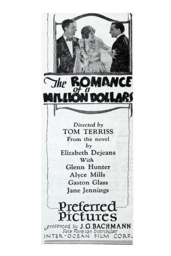 Póster de The Romance of a Million Dollars