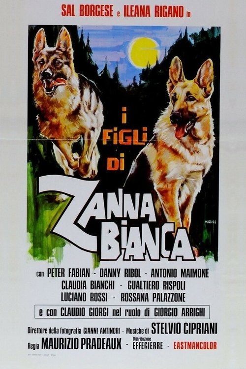 Póster de I figli di Zanna Bianca