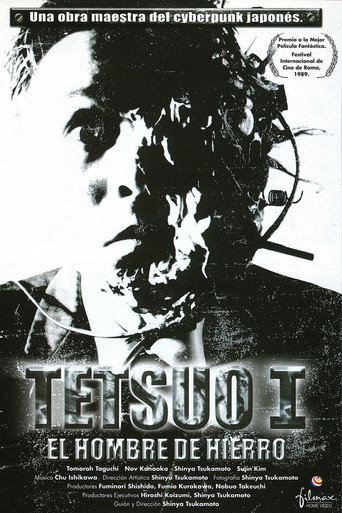 Póster de Tetsuo: El hombre de hierro