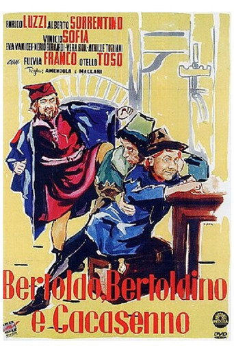 Póster de Bertoldo, Bertoldino e Cacasenno