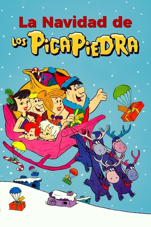 Póster de La Navidad de los Picapiedras