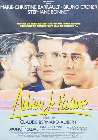 Póster de Adieu, je t'aime