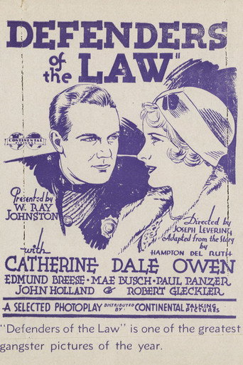 Póster de Defenders of the Law