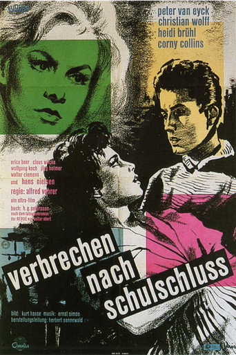 Póster de Verbrechen nach Schulschluss