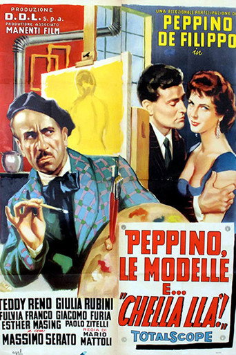 Póster de Peppino, le modelle e... chella llà