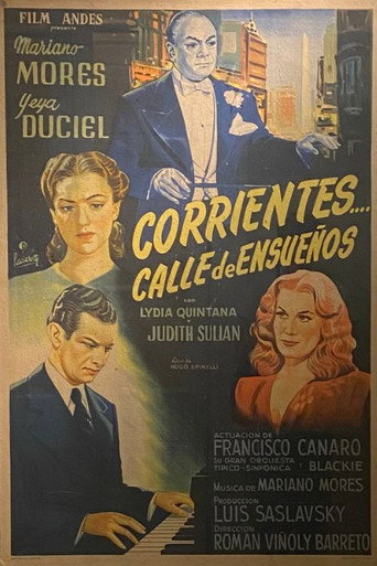 Póster de Corrientes, calle de ensueños