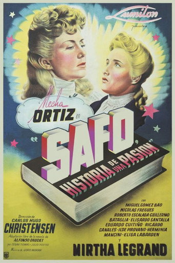Póster de Safo, historia de una pasión