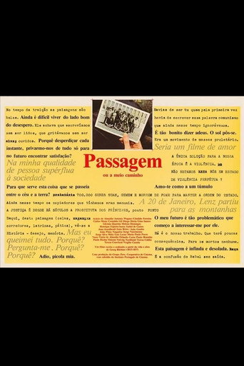 Póster de Passagem ou a Meio Caminho
