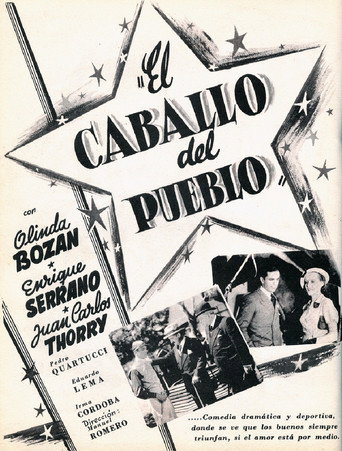 Póster de El caballo del pueblo