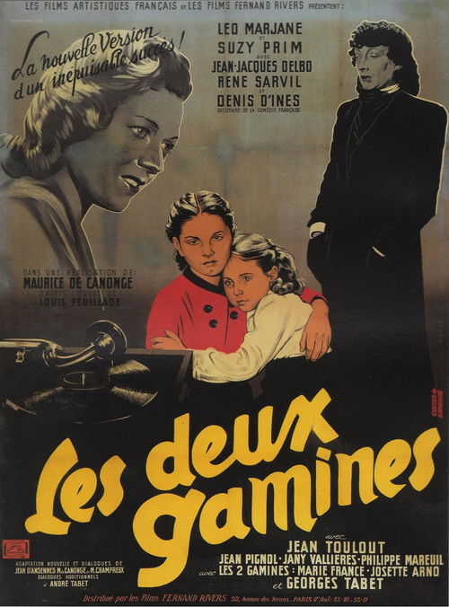Póster de Les Deux Gamines