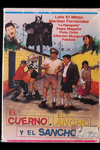 Póster de El cuerno, el ancho y el sancho