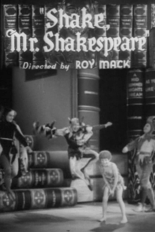 Póster de Shake, Mr. Shakespeare