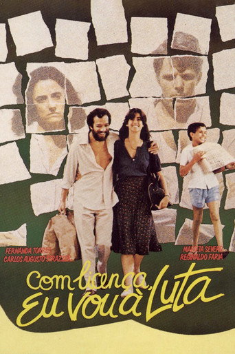 Póster de Com Licença, Eu Vou à Luta