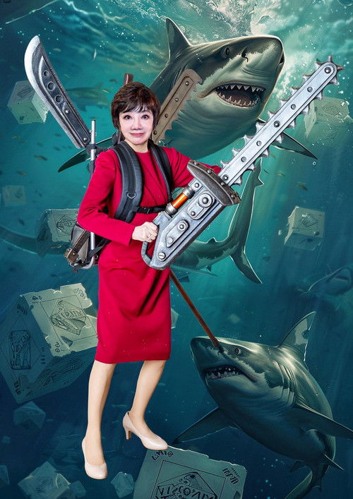 Póster de 松島トモ子サメ遊戯