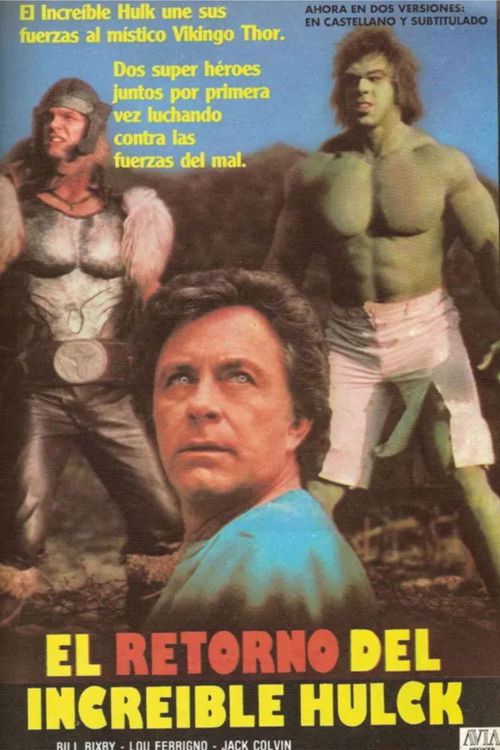 Póster de El regreso del increíble Hulk