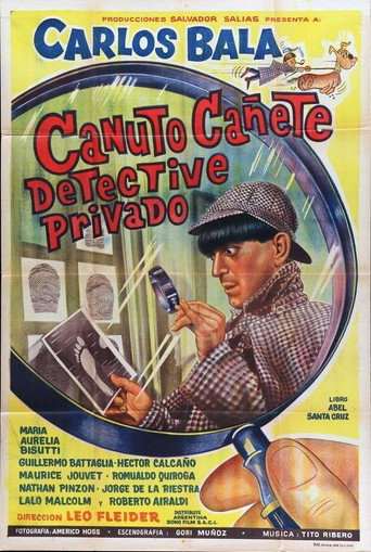 Póster de Canuto Cañete, detective privado
