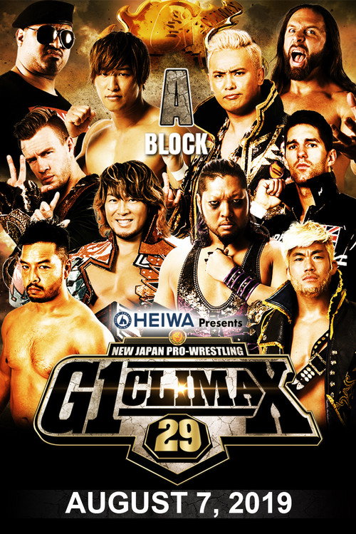 Póster de NJPW G1 Climax 29: Day 15