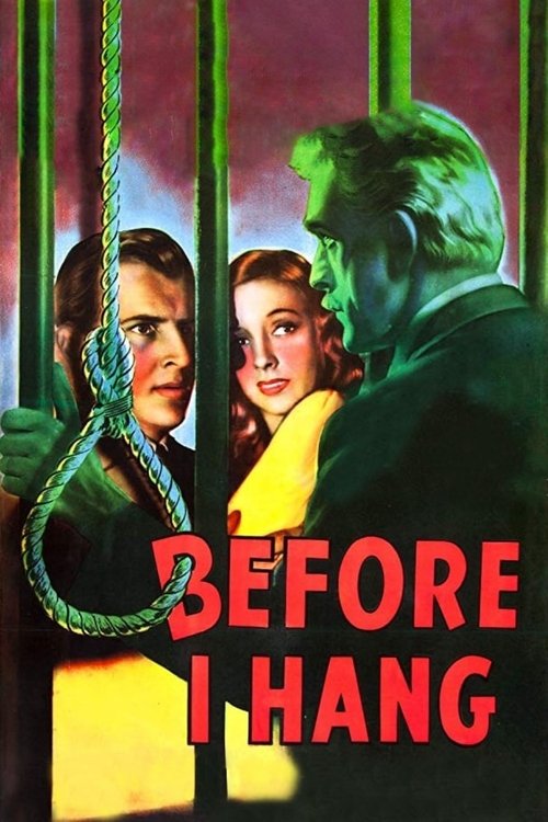 Póster de Before I Hang