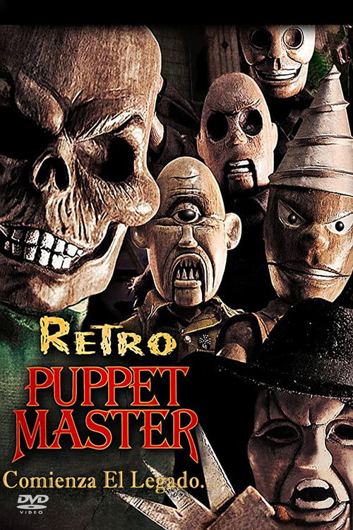 Póster de Retro Puppet Master: Comienza el legado
