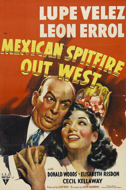 Póster de Mexican Spitfire Out West