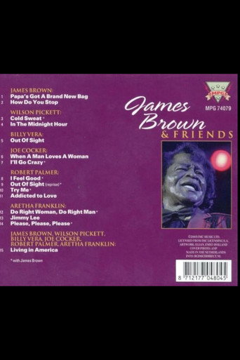 Póster de James Brown & Friends: A Night of Super Soul