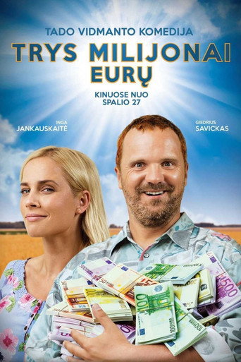 Póster de Trys milijonai eurų